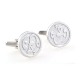 Plain Colour Metal Cufflinks