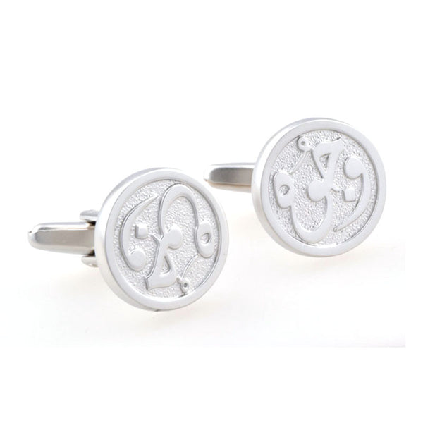Plain Colour Metal Cufflinks