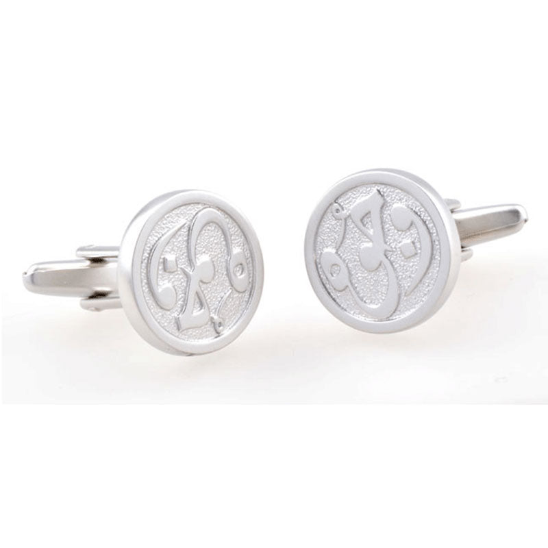 Plain Colour Metal Cufflinks