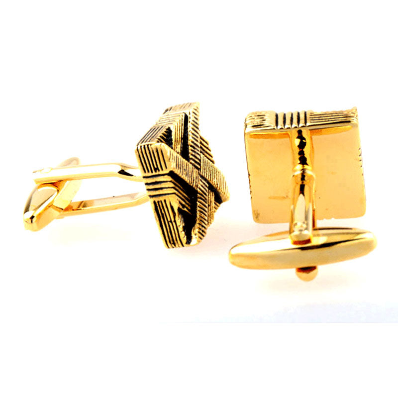 Grease Baking Paint Cufflinks