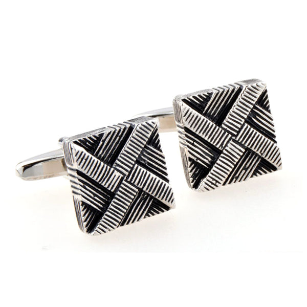 Grease Baking Paint Cufflinks