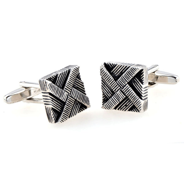 Grease Baking Paint Cufflinks