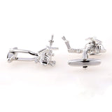 Military Tools Plain Colour Metal Cufflinks
