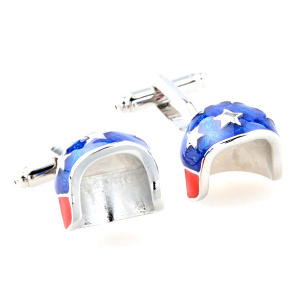Military Tools Enamel Dropping Glue Cufflinks