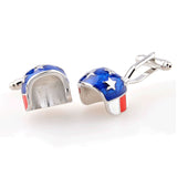 Military Tools Enamel Dropping Glue Cufflinks