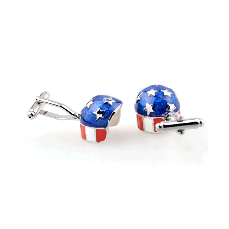 Military Tools Enamel Dropping Glue Cufflinks