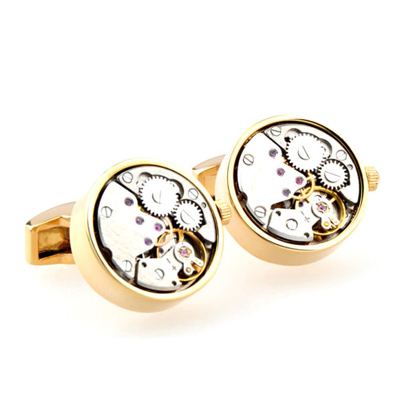 Sports Technology Movements Clocks Cufflinks