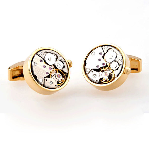 Sports Technology Movements Clocks Cufflinks