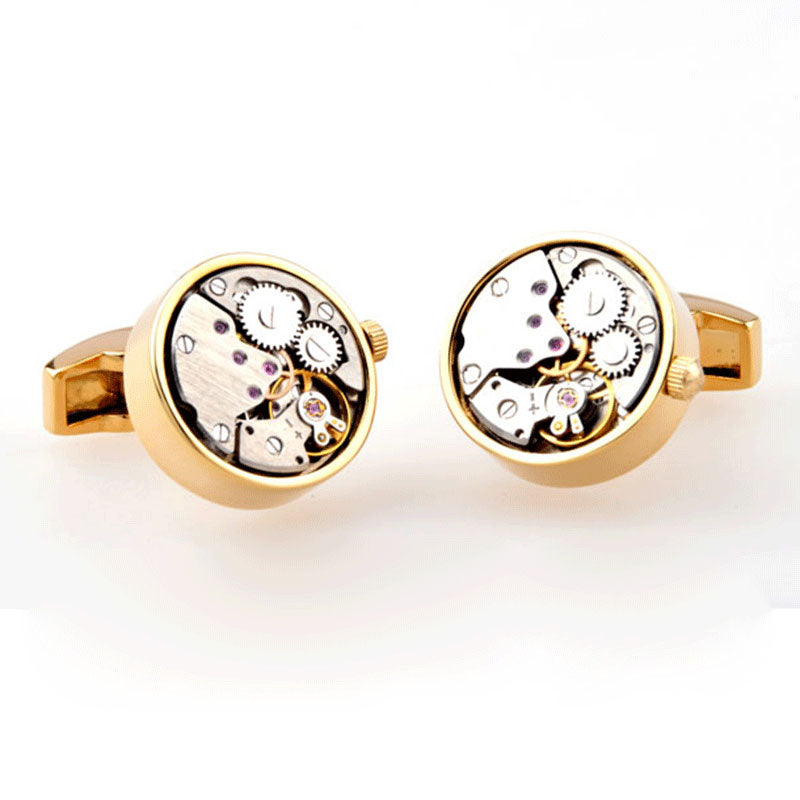 Sports Technology Movements Clocks Cufflinks