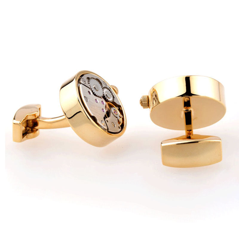Sports Technology Movements Clocks Cufflinks
