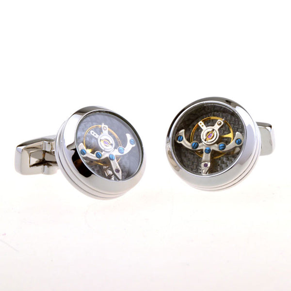 Sports Technology Movements Clocks Cufflinks