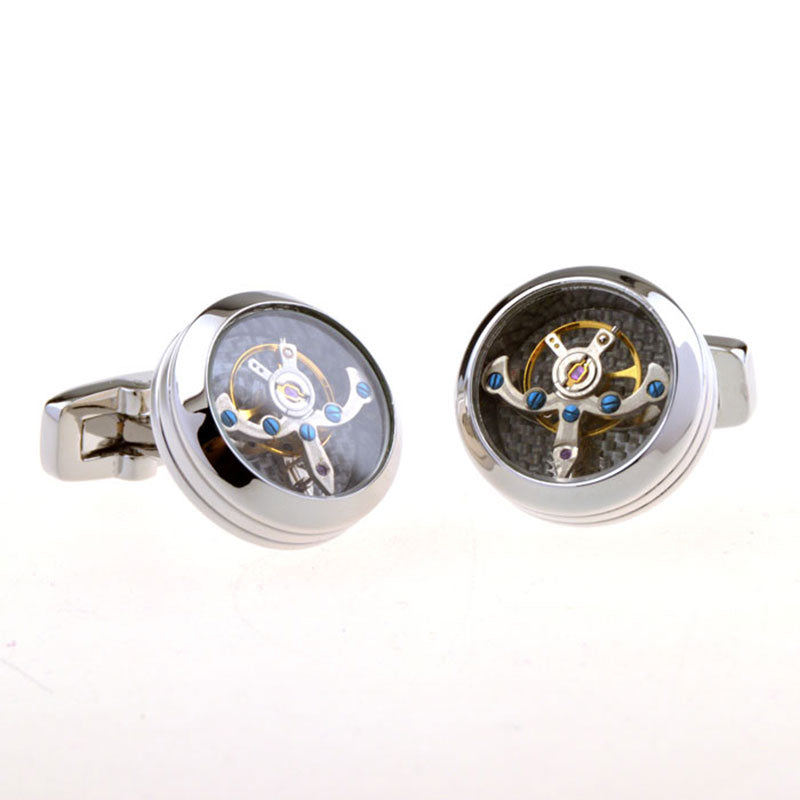 Sports Technology Movements Clocks Cufflinks