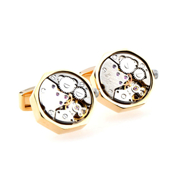 Sports Technology Movements Clocks Cufflinks
