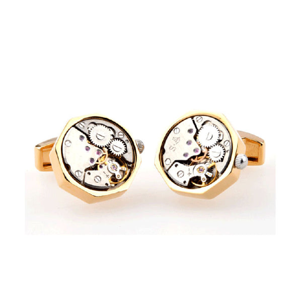 Sports Technology Movements Clocks Cufflinks