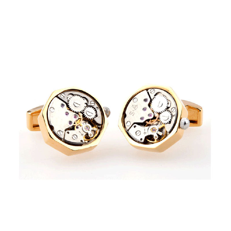 Sports Technology Movements Clocks Cufflinks