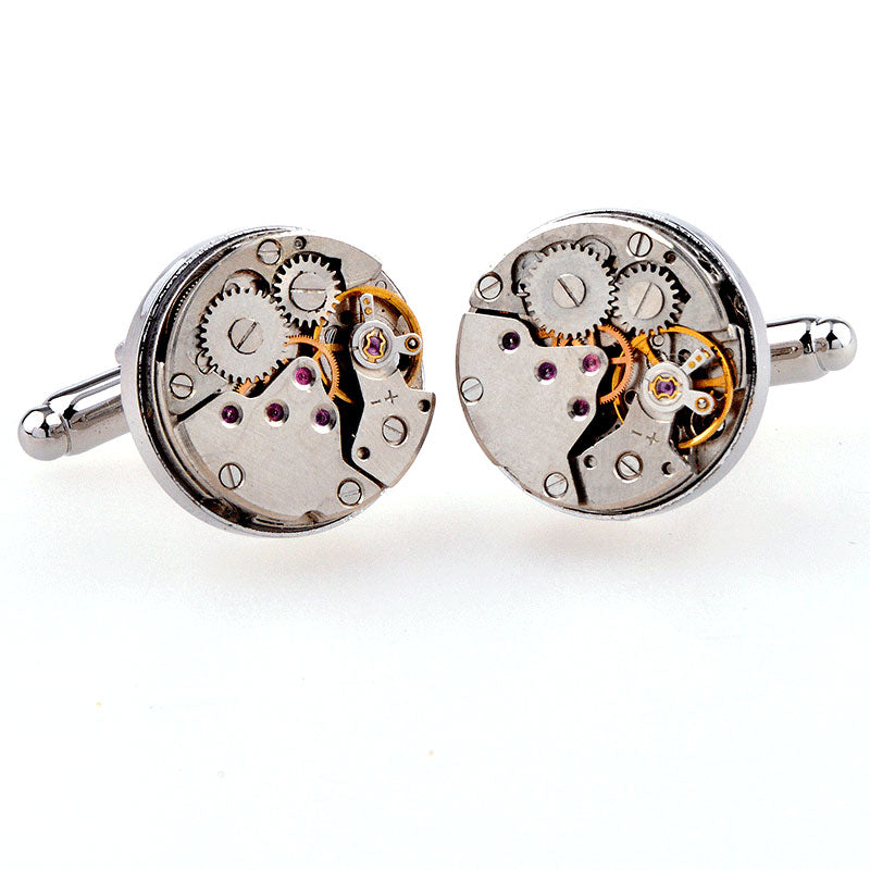 Sports Technology Movements Clocks Cufflinks
