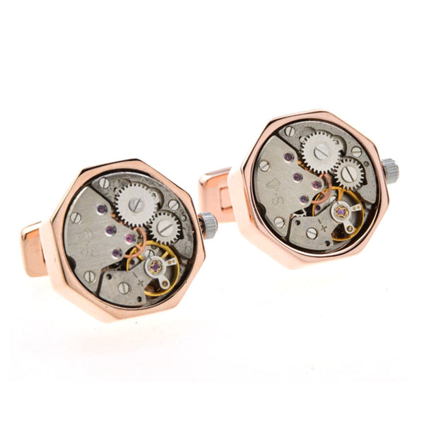 Sports Technology Movements Clocks Cufflinks