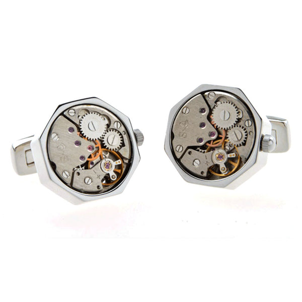 Sports Technology Movements Clocks Cufflinks
