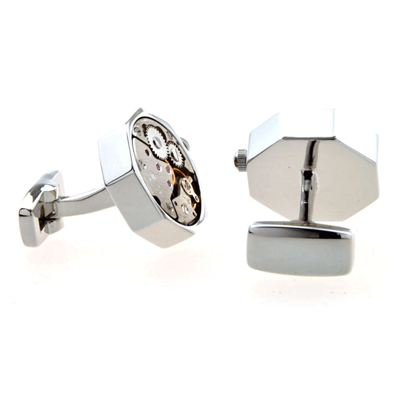 Sports Technology Movements Clocks Cufflinks
