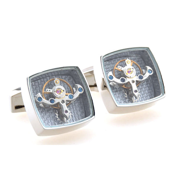 Sports Technology Movements Clocks Cufflinks