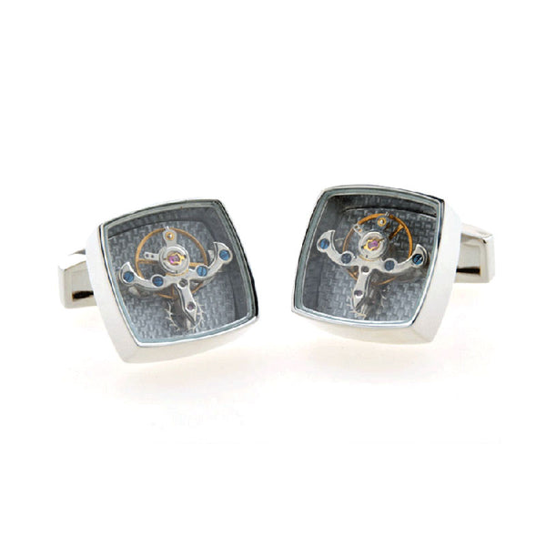 Sports Technology Movements Clocks Cufflinks