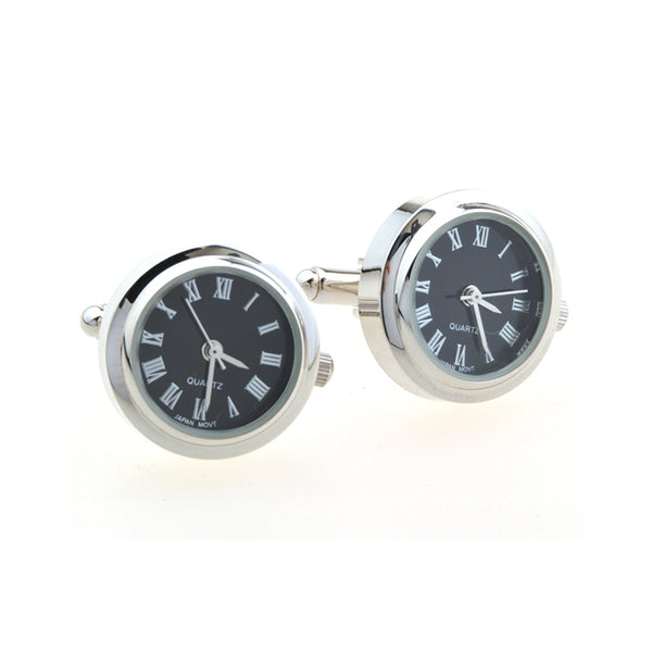 Sports Technology Movements Clocks Cufflinks