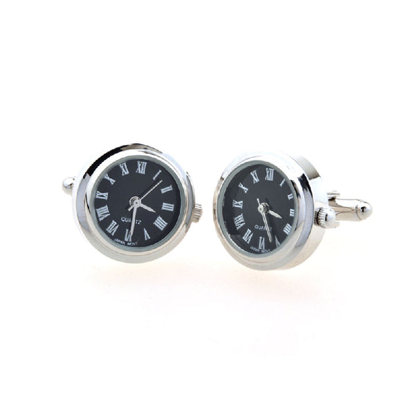 Sports Technology Movements Clocks Cufflinks