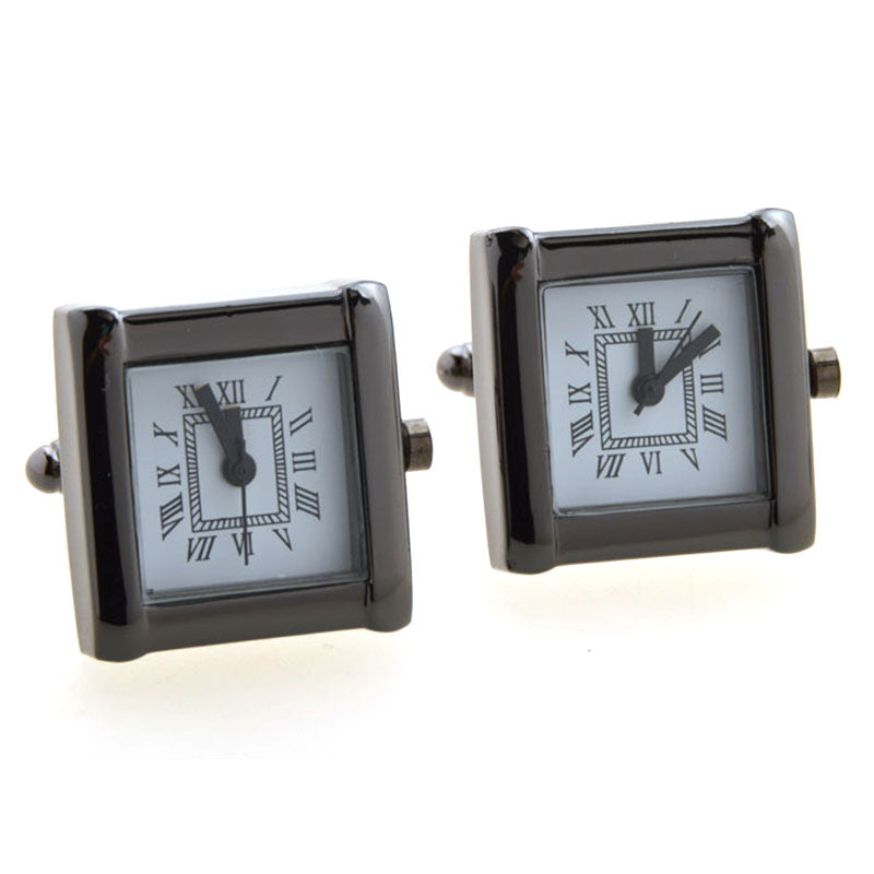 Sports Technology Movements Clocks Cufflinks
