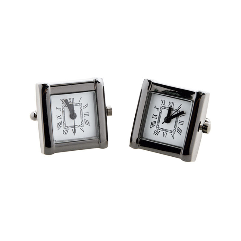 Sports Technology Movements Clocks Cufflinks