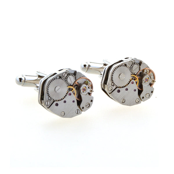 Sports Technology Movements Clocks Cufflinks