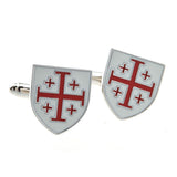 Enamel Dropping Glue Cufflinks