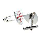 Enamel Dropping Glue Cufflinks