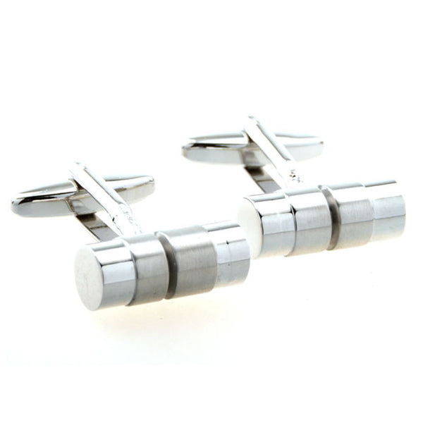 Plain Colour Metal Cufflinks