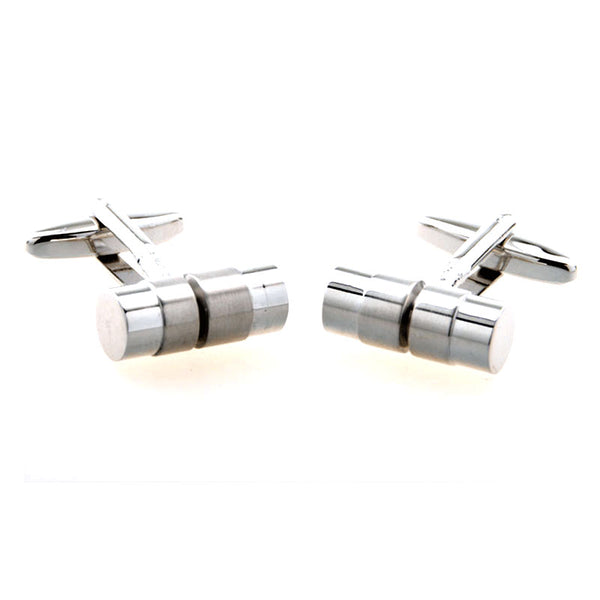 Plain Colour Metal Cufflinks