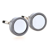 Plain Colour Metal Cufflinks