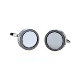 Plain Colour Metal Cufflinks