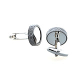 Plain Colour Metal Cufflinks