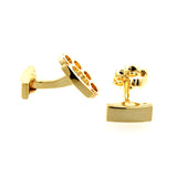 Plain Colour Metal Cufflinks