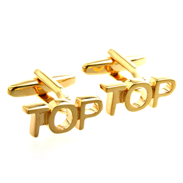 Plain Colour Metal Cufflinks