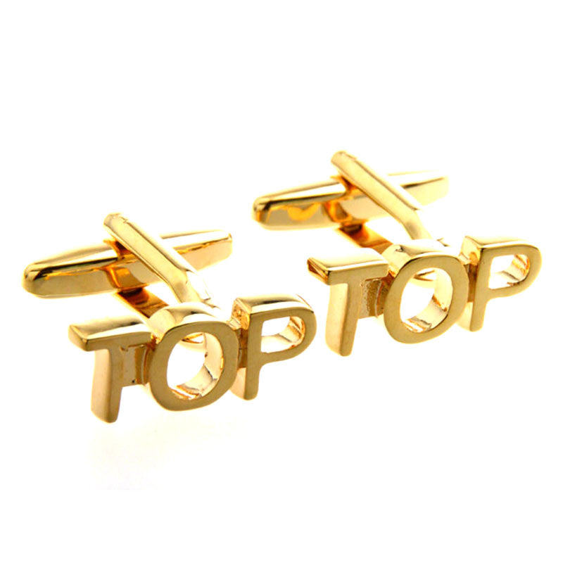 Plain Colour Metal Cufflinks