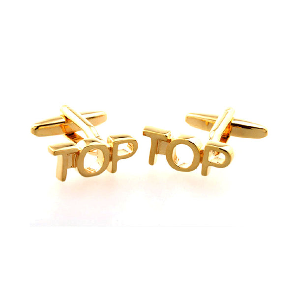 Plain Colour Metal Cufflinks