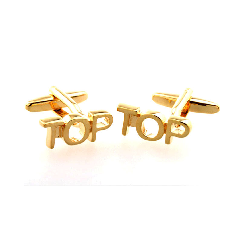 Plain Colour Metal Cufflinks