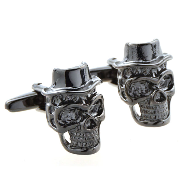 Plain Colour Metal Cufflinks