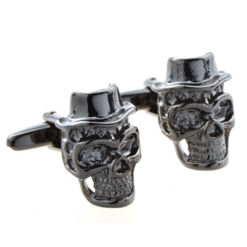 Plain Colour Metal Cufflinks