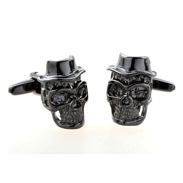 Plain Colour Metal Cufflinks