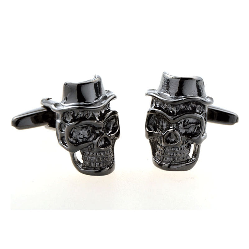 Plain Colour Metal Cufflinks