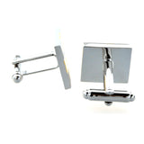 Plain Colour Metal Cufflinks