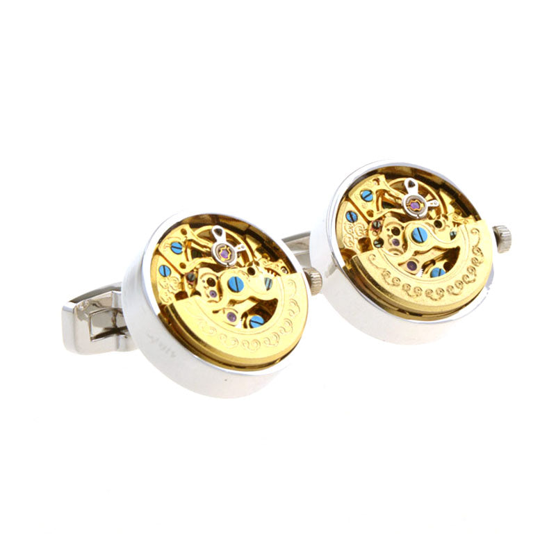 Sports Technology Movements Clocks Cufflinks