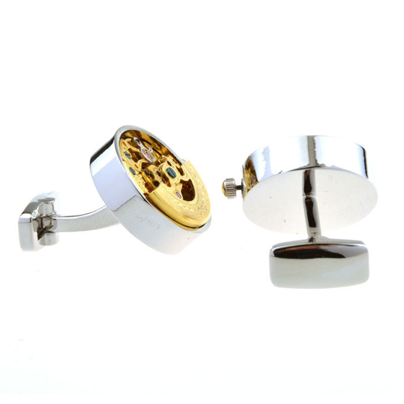 Sports Technology Movements Clocks Cufflinks