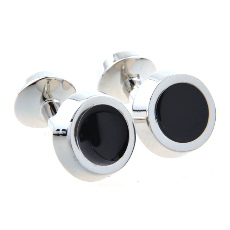 Enamel Dropping Glue Cufflinks